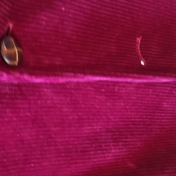 The Men's Store Vintage Cranberry Corduroy Blazer - Picture 4 of 11